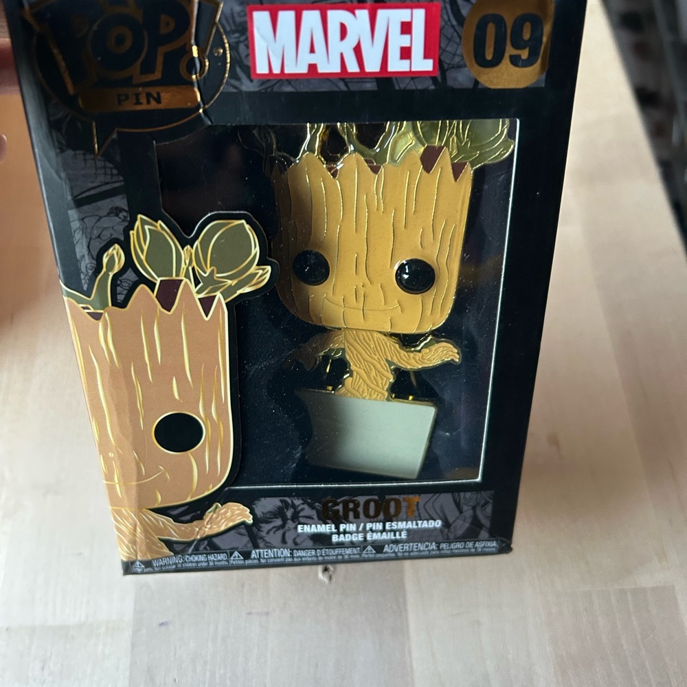 Marvel Groot Enamel Pin - Picture 4 of 4